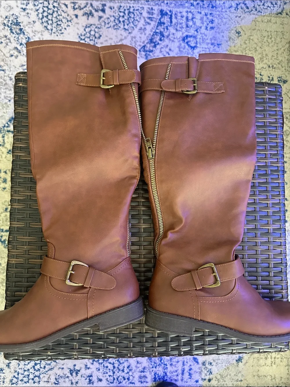 Women's Tall Brown Riding Boots - Classic Knee-High Style